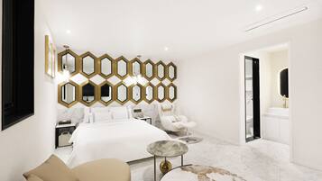 Luxury Room | Premium bedding, memory foam beds, individually decorated