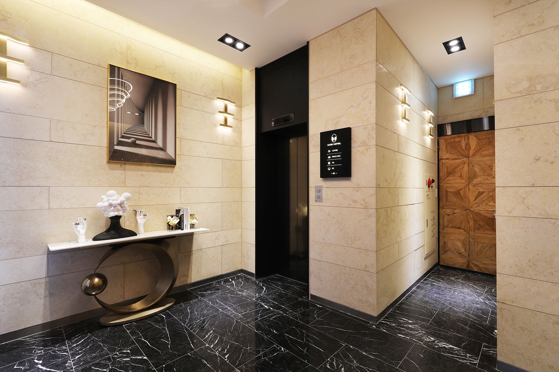 Salón en el vestíbulo