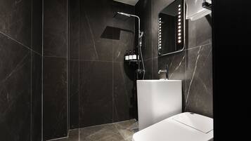 Standard Room | Bathroom | Free toiletries, hair dryer, bathrobes, electronic bidet