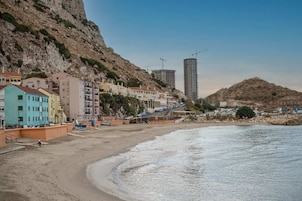 基础公寓, 1 张双人床和 1 张沙发床, 海景 | 海滩 | 靠近海滩
