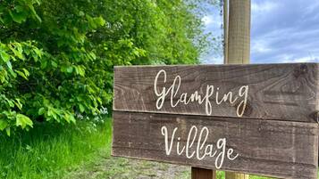 Enceinte de lâhĂ©bergement