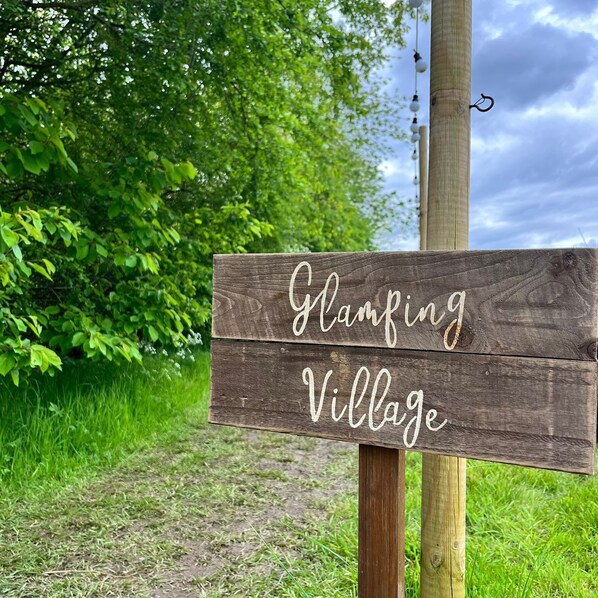 Overnatningsstedets område