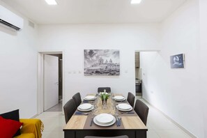 Basic Apartment, Multiple Beds | Dining - Brand new Apartment in Sliema, 2 min by the Sea (Sliema)