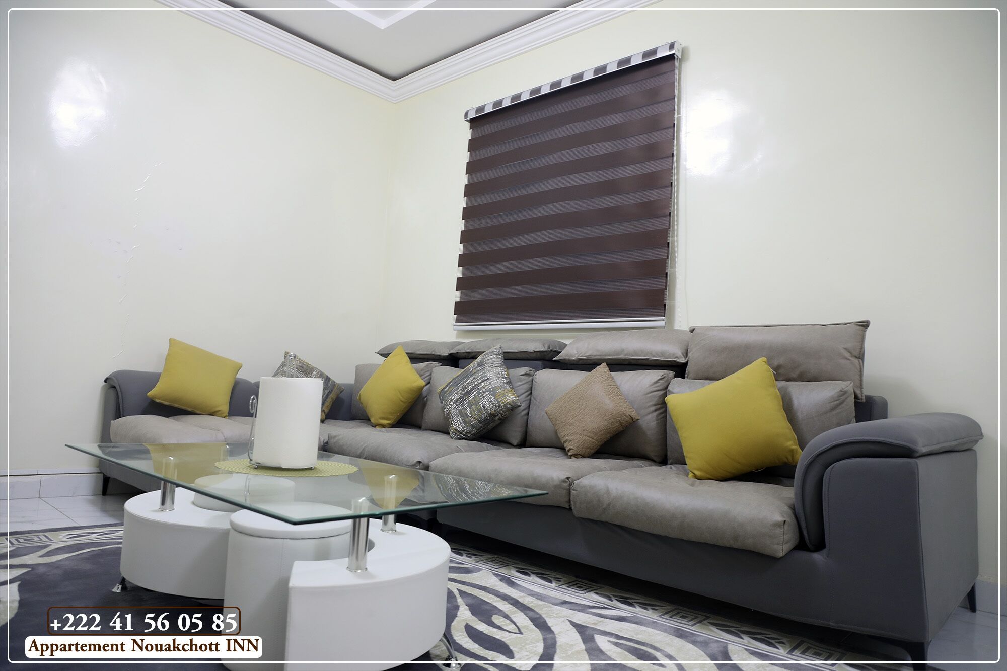 Superior Apartment | Living area | 55-inch Smart TV with digital channels, TV, fireplace