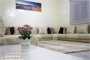 Superior Apartment | Living area | Smart TV