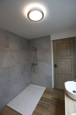 Shower, hair dryer, bidet, towels - Comfortable country house with wooded park and private lake on 3ha 15 min Limoges (Vicq-sur-Breuilh)