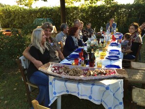 Outdoor dining
