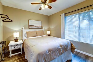 5 bedrooms, iron/ironing board, travel cot, Internet