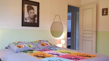 9 bedrooms, iron/ironing board, travel crib, free WiFi