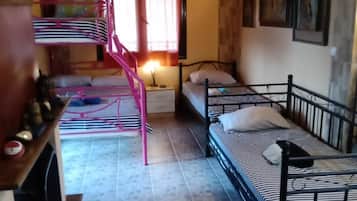 2 habitaciones, wifi y ropa de cama