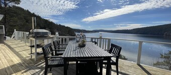 Summerhouse with a private beach
