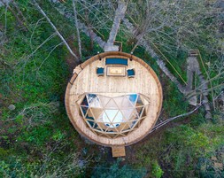 Casa de campo sénior, 1 habitación, vistas al jardín, en la zona del jardín | Terraza o patio