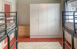 1 bedroom, iron/ironing board