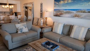 Apartment, 2 Schlafzimmer | Wohnbereich | Smart-TV, Streaming-Dienste