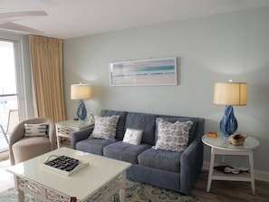 콘도, 침실 1개 | 거실 공간 | 스마트 TV, 스트리밍 서비스