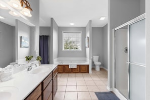 House, Multiple Beds, Patio, Mountain View (The Greenview Manor) | Bathroom