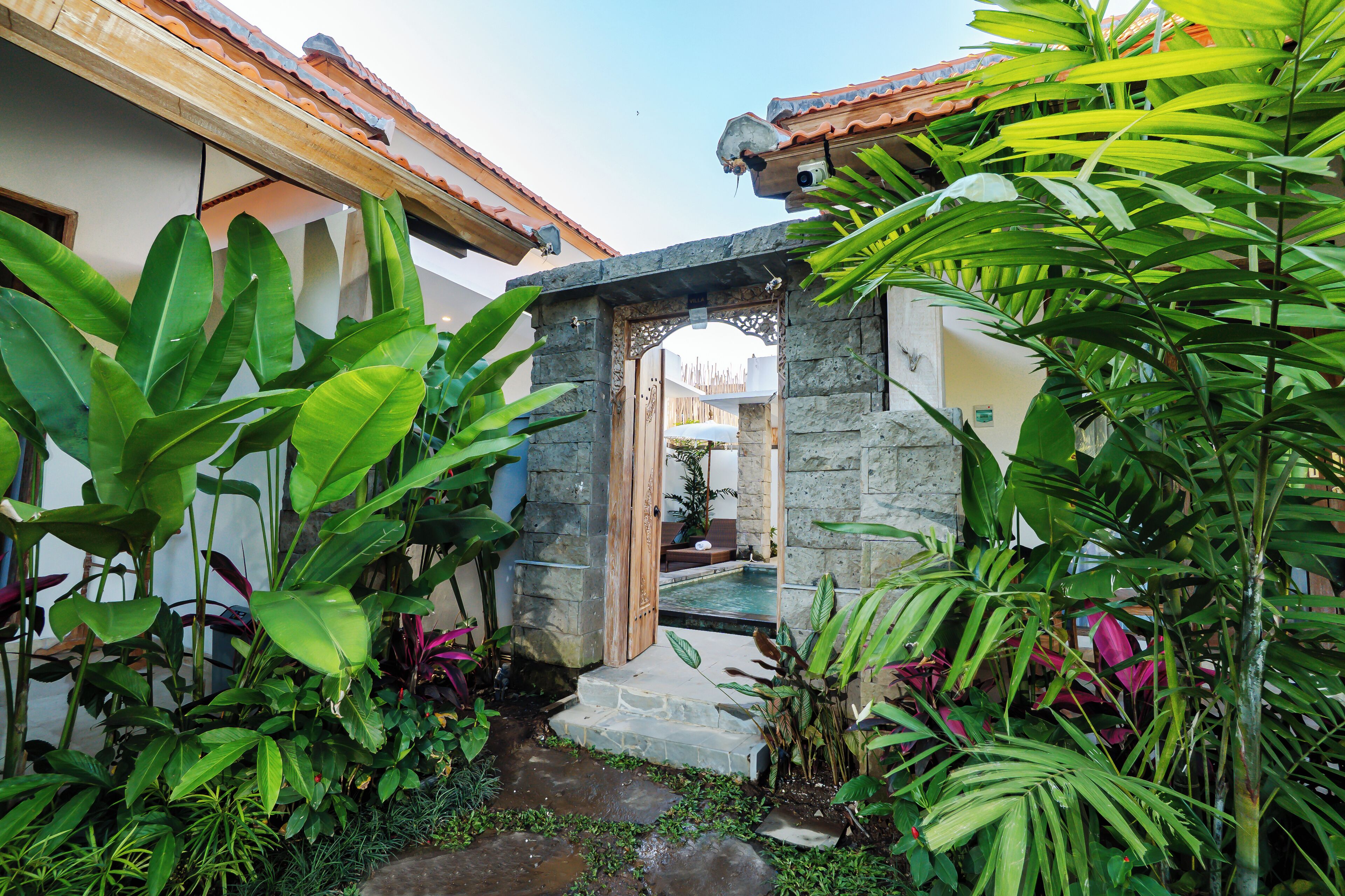 Fachada da propriedade