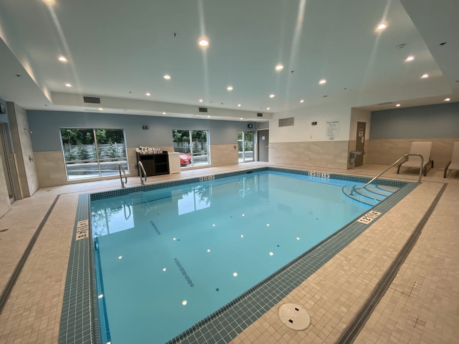 Piscine couverte
