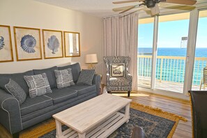 Condo, 1 Bedroom | Living area | Smart TV, streaming services - Pelican Beach 1506 1 Bedroom Condo by Pelican Beach Management (Destin)