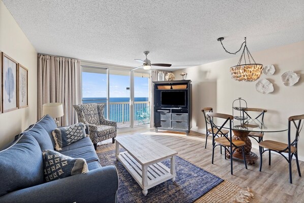 Condo, 1 Bedroom | Living area | Smart TV, streaming services