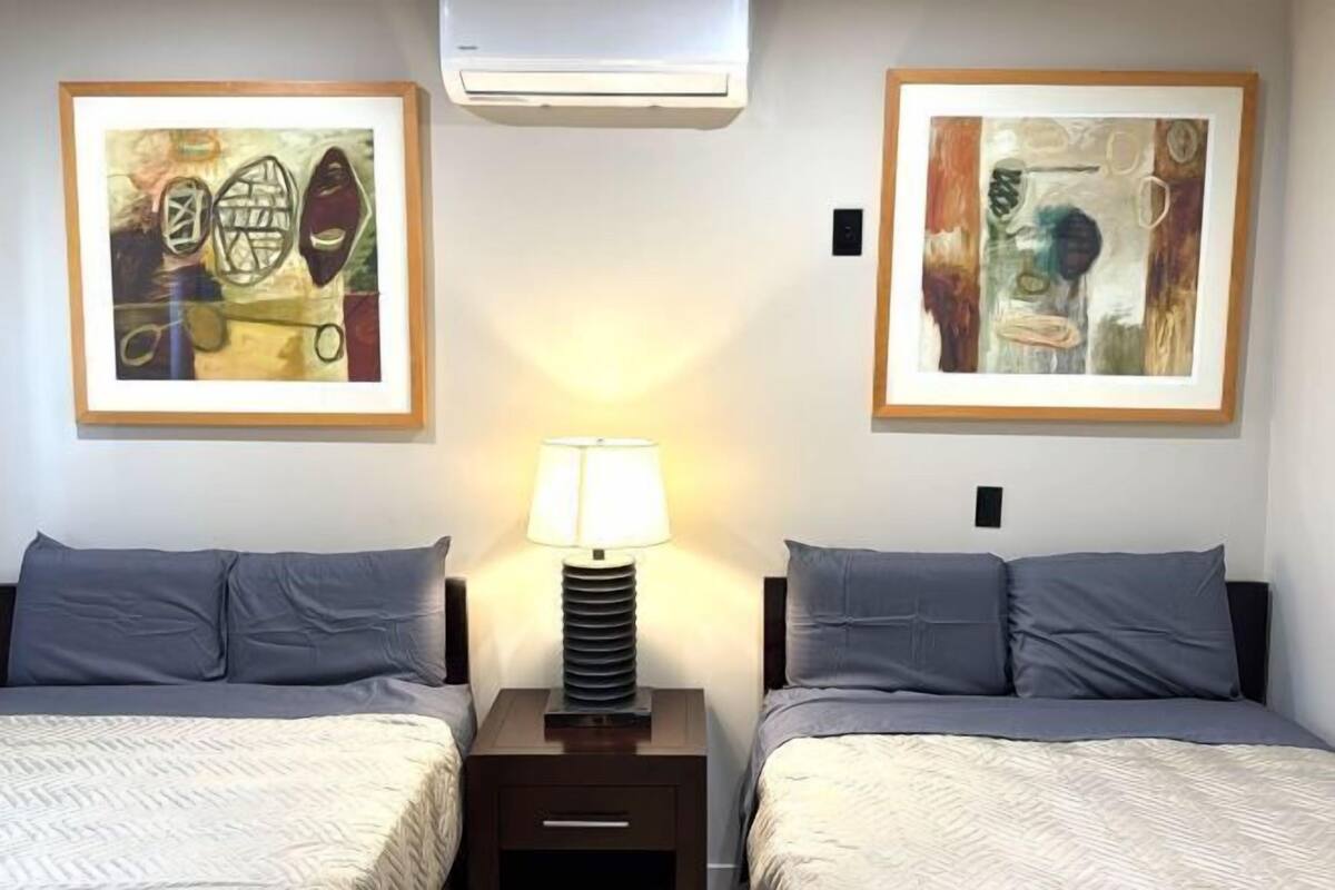 Premium bedding, memory foam beds, individually decorated