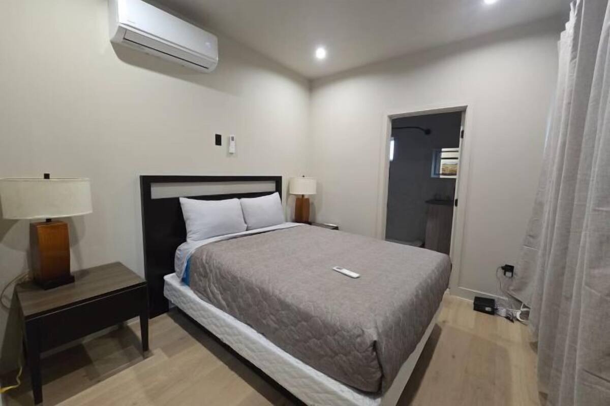 Premium bedding, memory foam beds, individually decorated