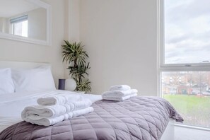 Căn hộ cơ bản, nhiều giường | 2 phòng ngủ, bộ trải giường 