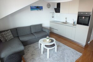 Living area - Ferienwohnung "calimero" - mit Meerblick (Novalja)