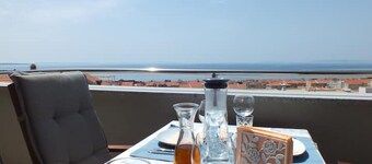 Ferienwohnung "calimera" / der Blick auf das Meer ist Garantiert