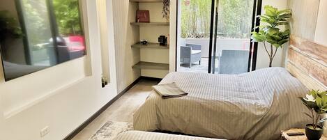 1 dormitorio, wifi, ropa de cama