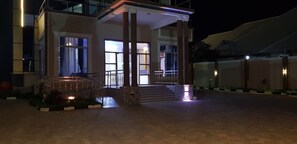 Façade de l’hébergement