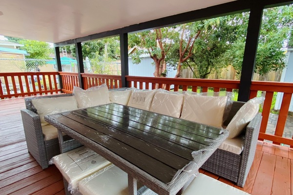 Opções para refeição ao ar livre