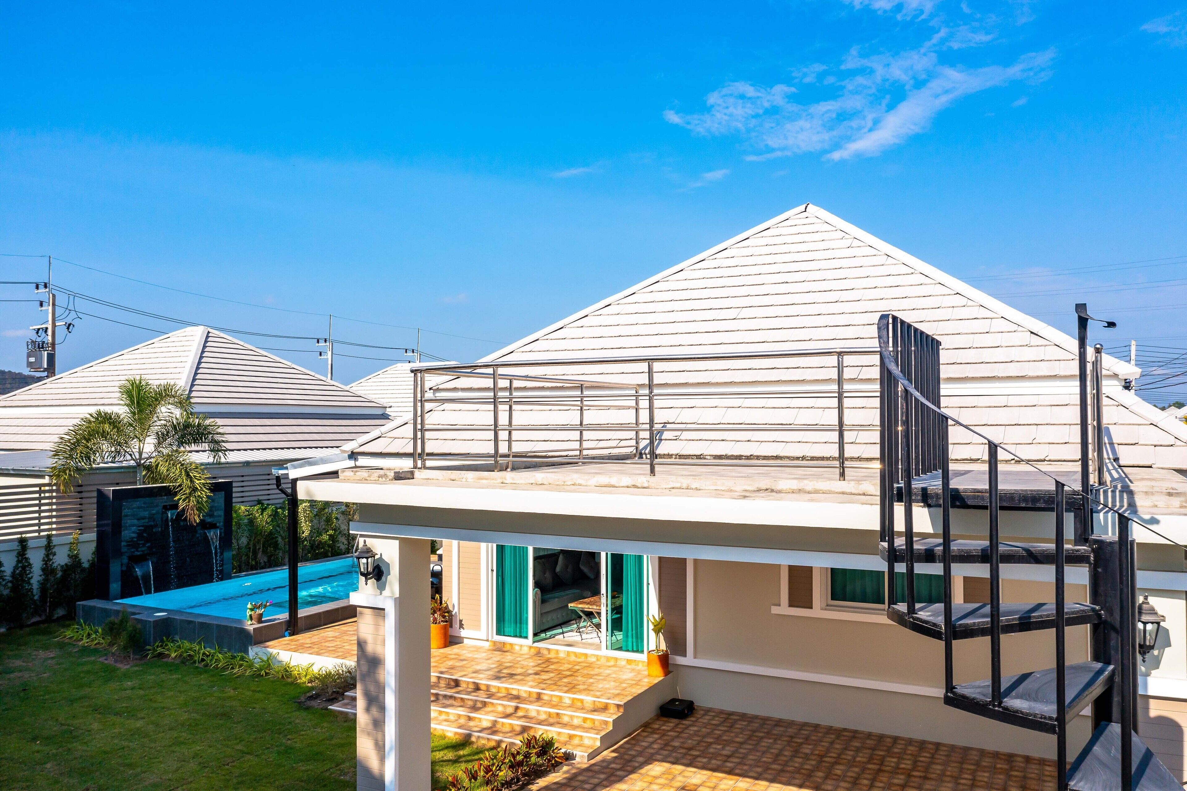 Terraza en la azotea