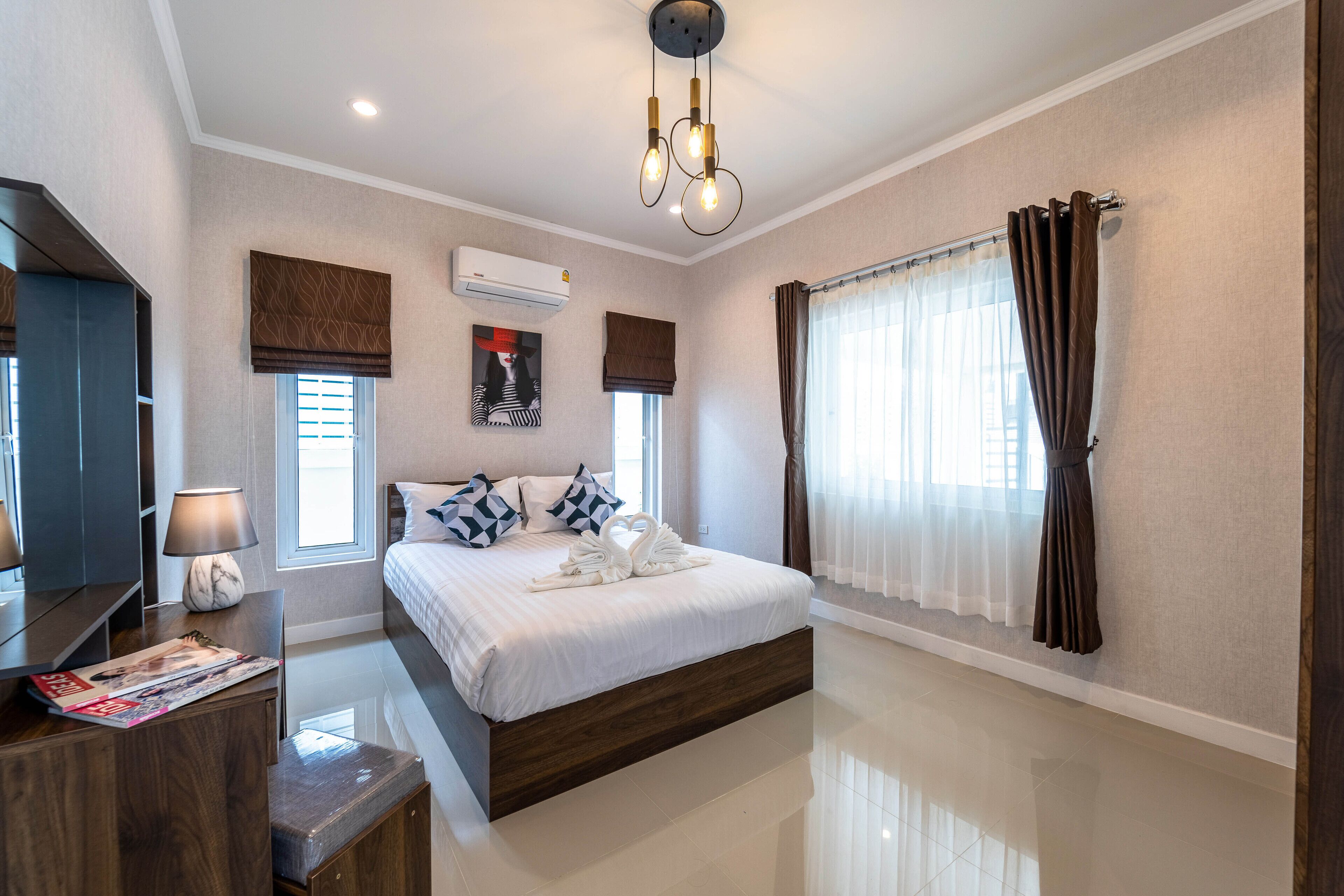 Villa | 2 dormitorios, tabla de planchar con plancha, wifi gratis