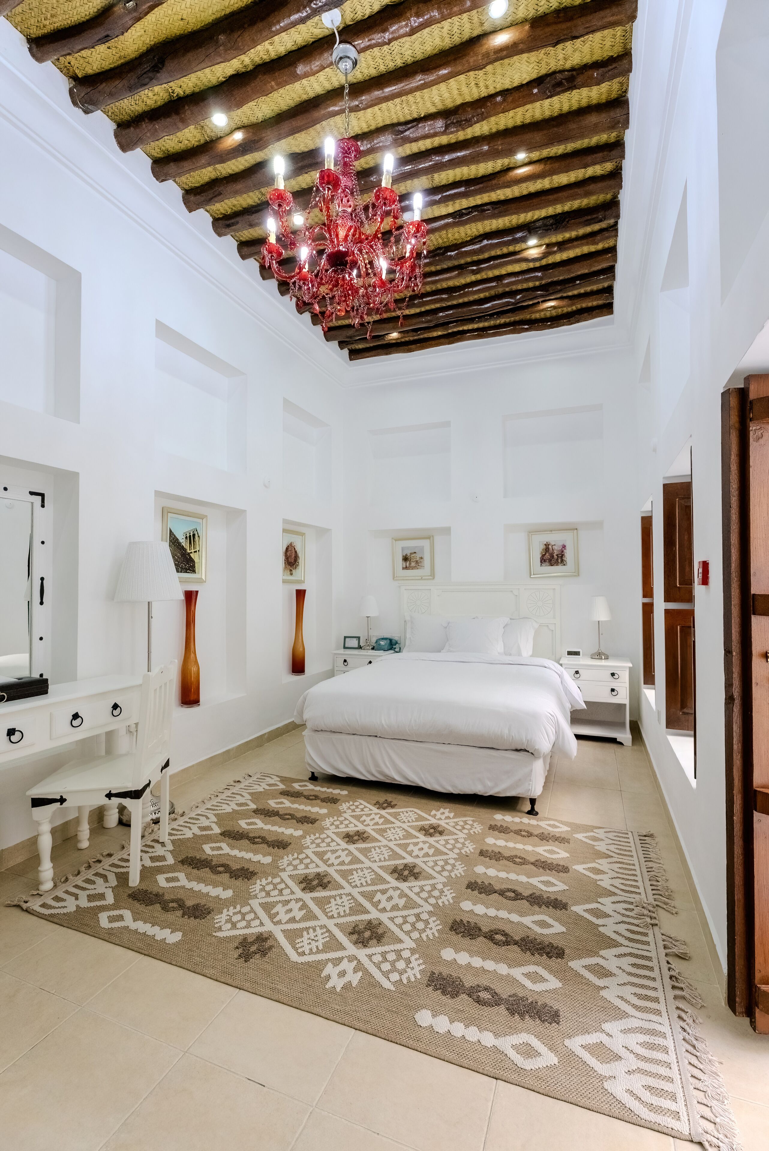 Luxe suite | Lakens van Egyptisch katoen, luxe beddengoed, donzen dekbedden