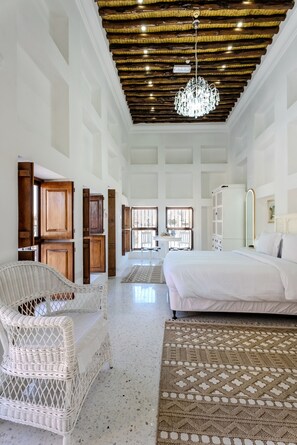 Deluxe Suite, 1 Queen Bed, Sea View | Egyptian cotton sheets, premium bedding, down comforters - Arabian Boutique Hotel (Dubai)