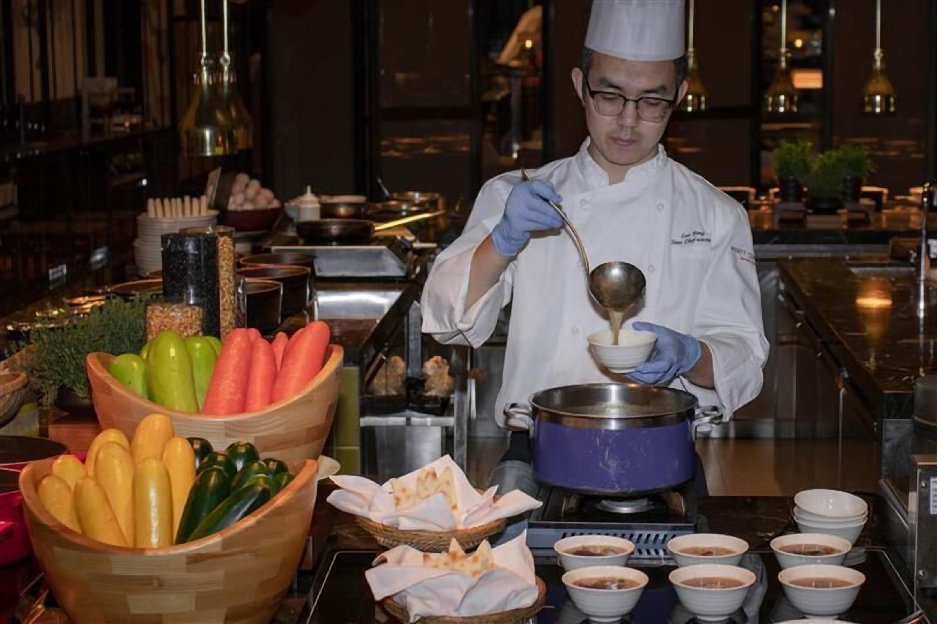 Tägliches Frühstücksbuffet (128 CNY pro Person)