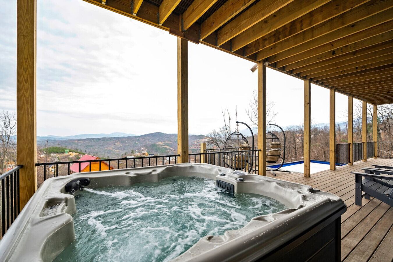 Bain à remous extérieur