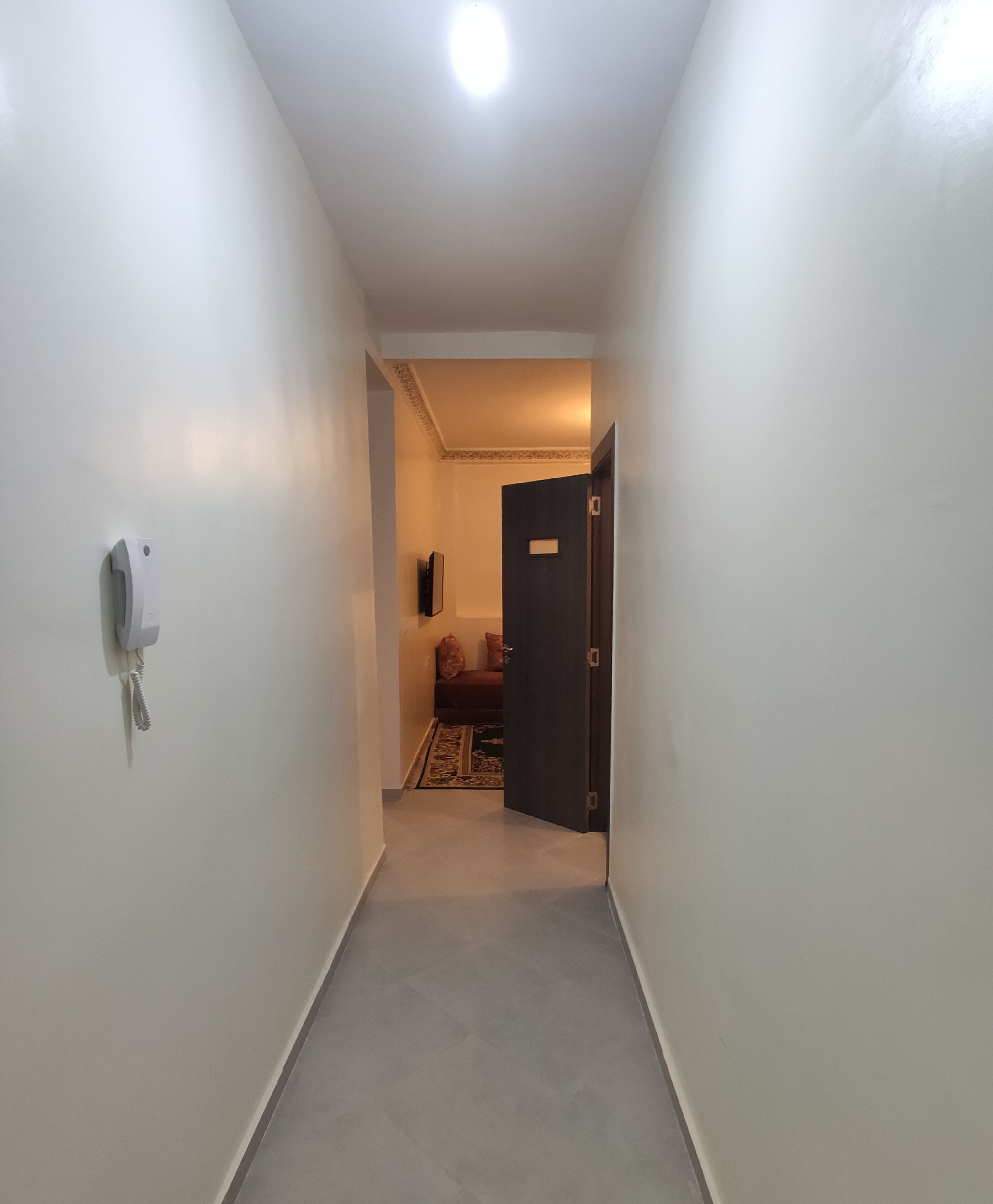 Interior entrance