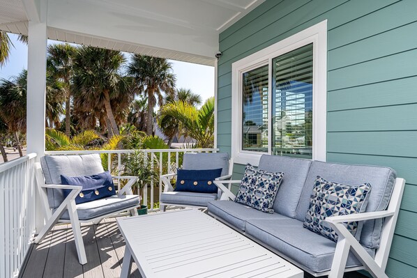 House, 3 Bedrooms | Terrace/patio - 233 Delmar Avenue - Beautiful Private Pool Home 3 Bedroom Home by RedAwning (Fort Myers Beach)