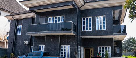 Façade de l’hébergement