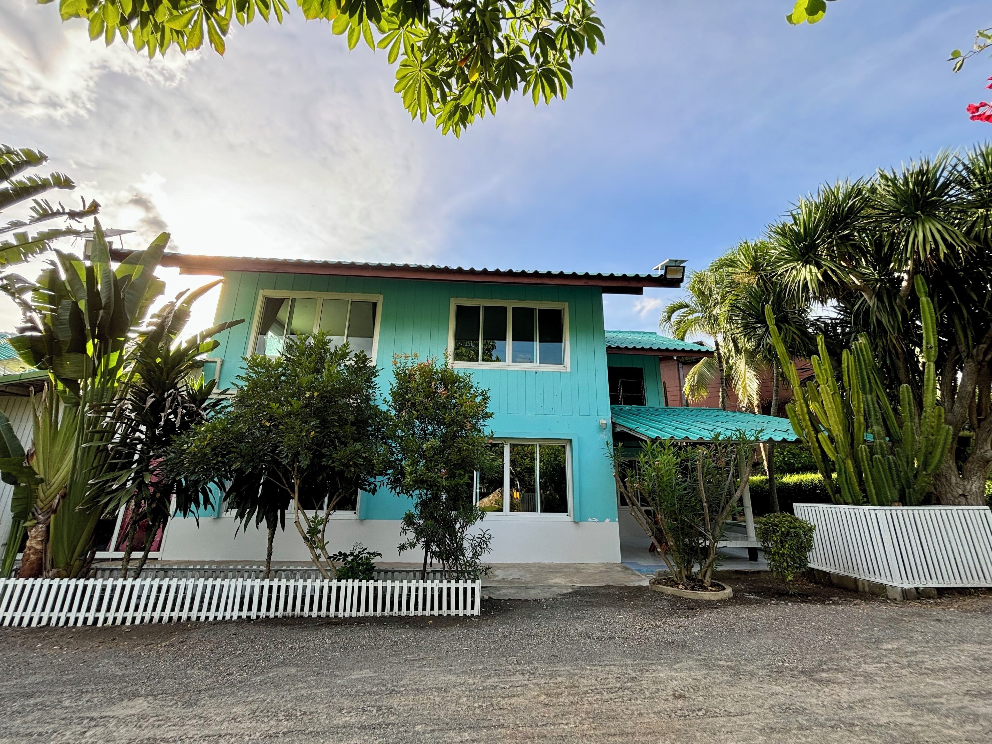 Fassade der Unterkunft