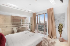 Deluxe Penthouse | 2 bedrooms, individually furnished, iron/ironing board, free WiFi - GreenFuture - A A Tower - Two beedroms (Dubai)