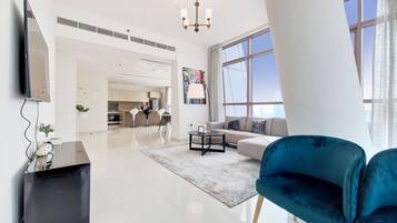 65-inch Smart TV with cable channels, TV