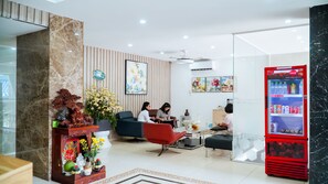 Sala de estar en el lobby