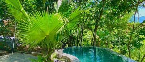 2 buitenzwembaden, open van 07.00 uur tot 21.00 uur, en ligstoelen