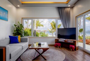 42-inch Smart TV with cable channels