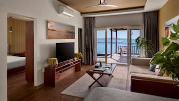 42-inch Smart TV with cable channels