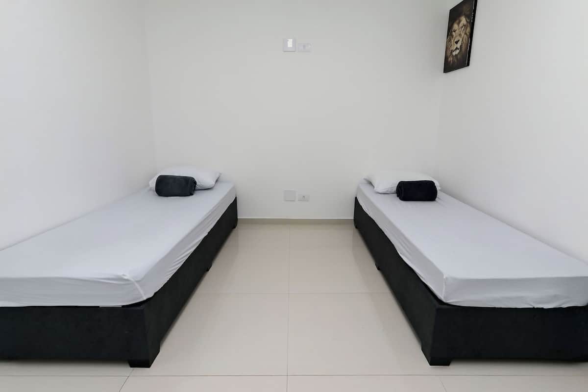 Free WiFi, bed sheets
