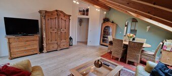 Magnificent view of the Kampenwand: ciao-aschau Kirschgarten vacation apartment